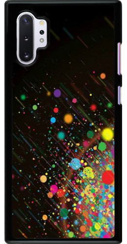 Coque Samsung Galaxy Note 10+ - Abstract bubule lines